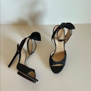 Charlotte Olympia Black Bow Heels